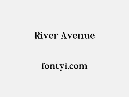 River Avenue