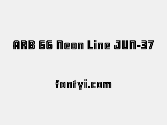 ARB 66 Neon Line JUN-37