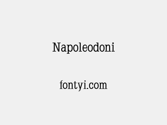 Napoleodoni