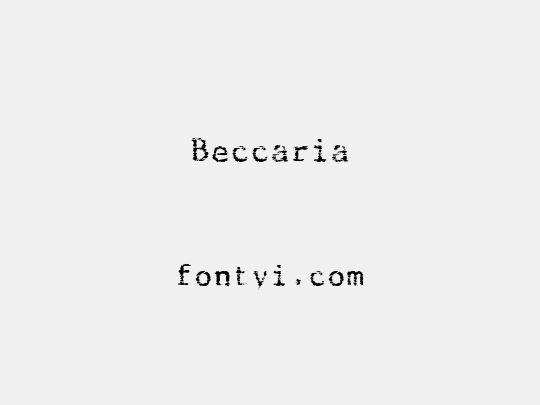 Beccaria