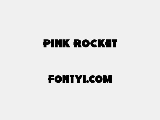 Pink Rocket