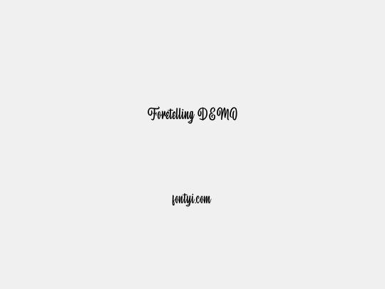 Foretelling DEMO
