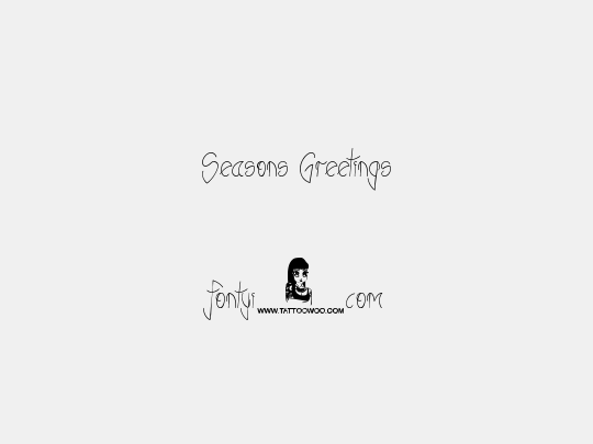 Seasons Greetings