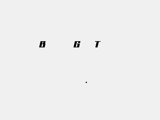 Bhejeuct Gash Typeface
