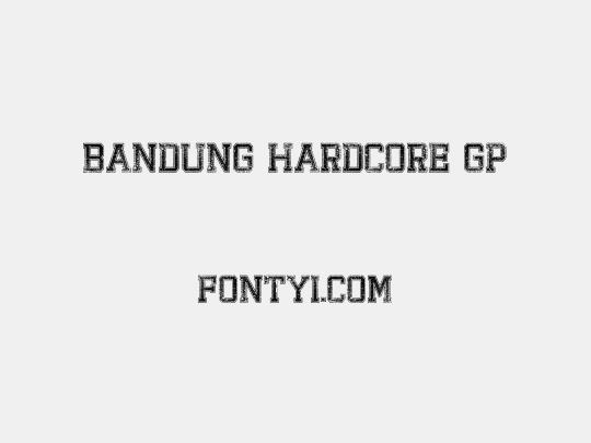Bandung Hardcore GP