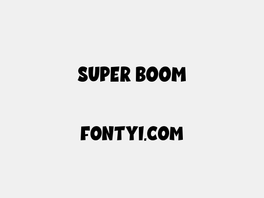 Super Boom