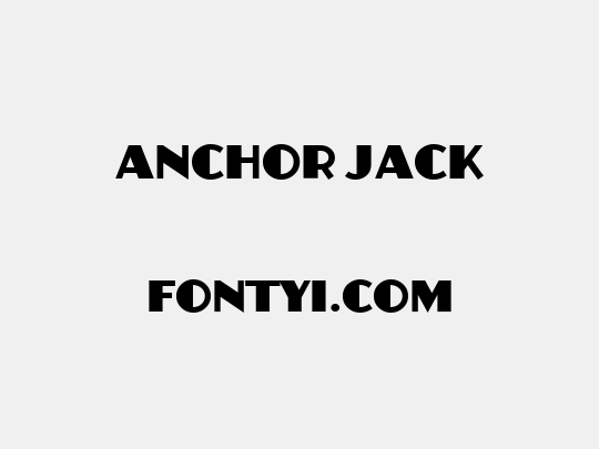 Anchor Jack
