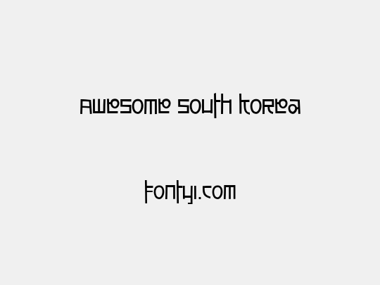 Awesome South Korea