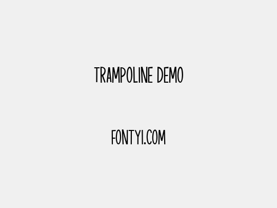 Trampoline demo