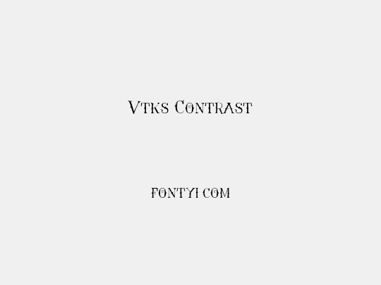 Vtks Contrast