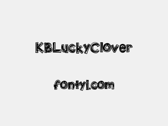 KBLuckyClover