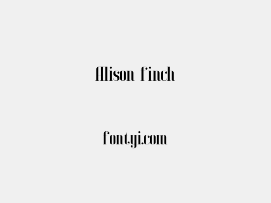Alison finch