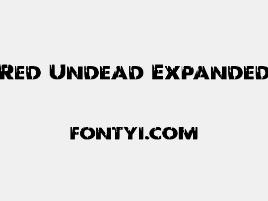 Red Undead Expanded