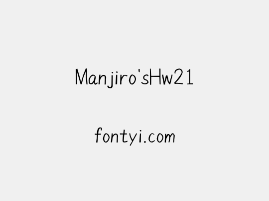 Manjiro'sHw21
