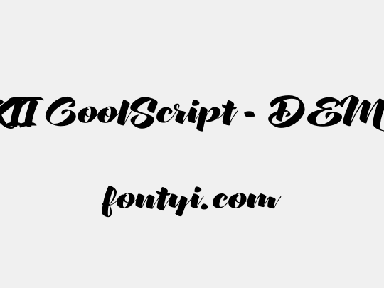 XXII CoolScript - DEMO