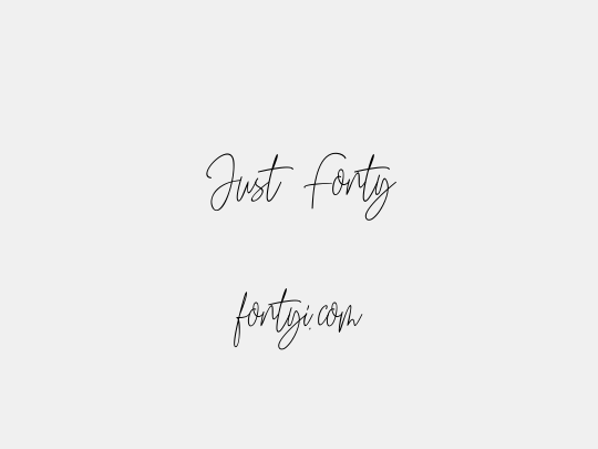 Just Fonty