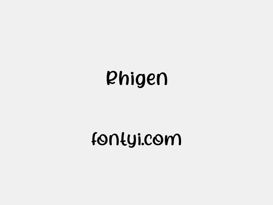 Rhigen