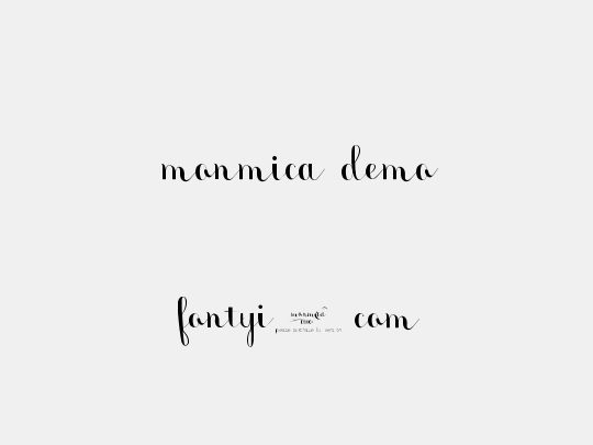 monmica demo