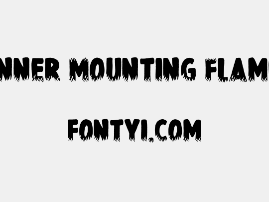 Inner Mounting Flame