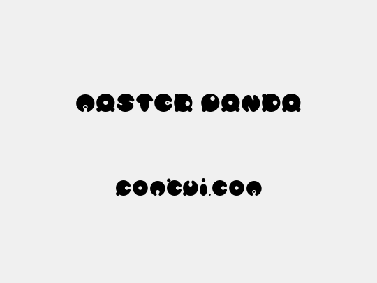 MASTER PANDA