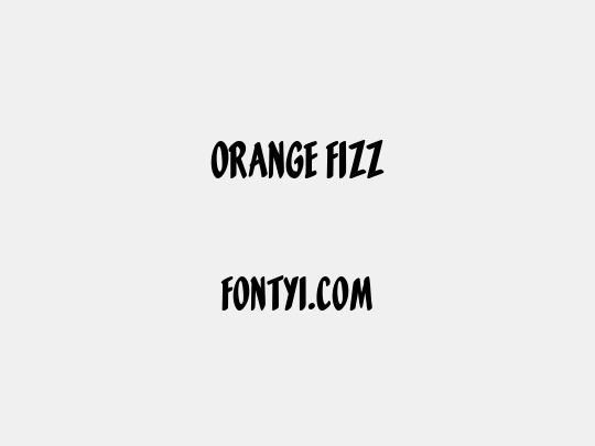Orange Fizz