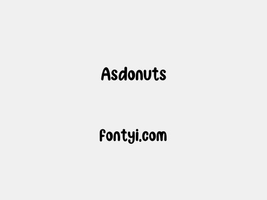 Asdonuts