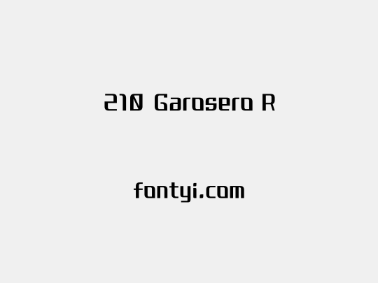 210 Garosero R