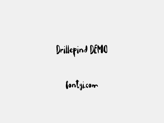 Drillepind DEMO