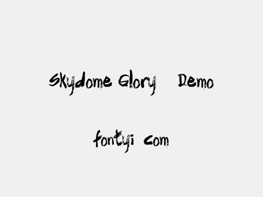 Skydome Glory - Demo