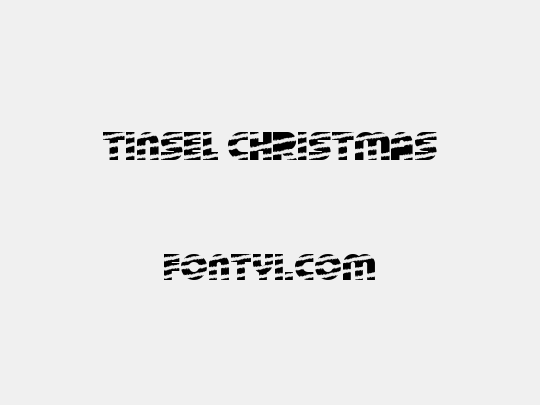 Tinsel Christmas