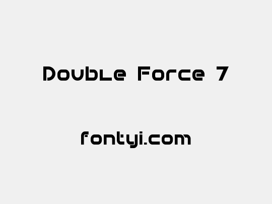 Double Force 7