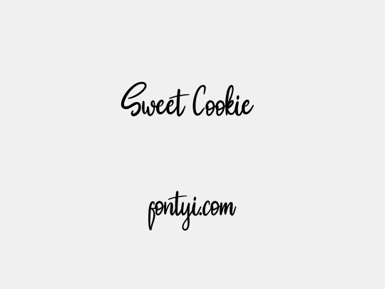 Sweet Cookie