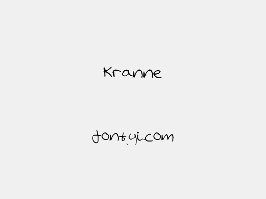 Kranne