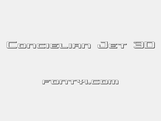 Concielian Jet 3D