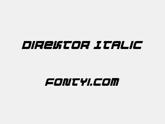 Direktor Italic