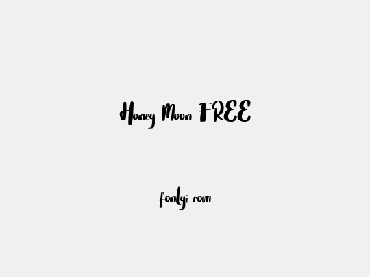 Honey Moon FREE