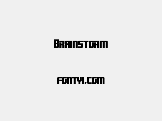 Brainstorm