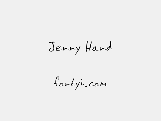 Jenny Hand