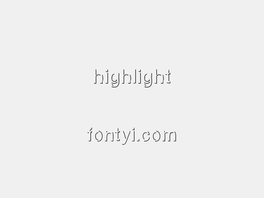 highlight