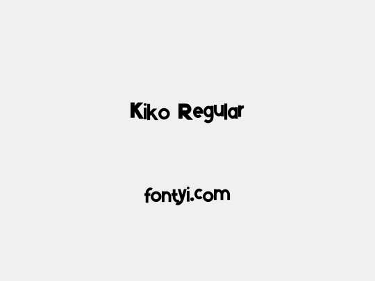 Kiko Regular
