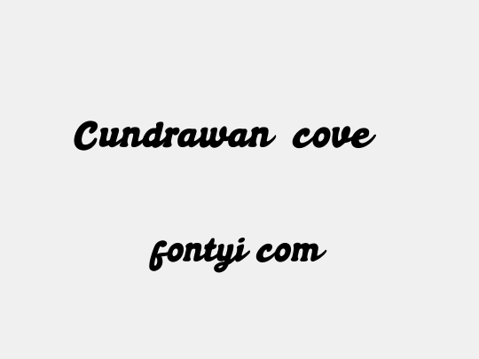 Cundrawan (cove703)