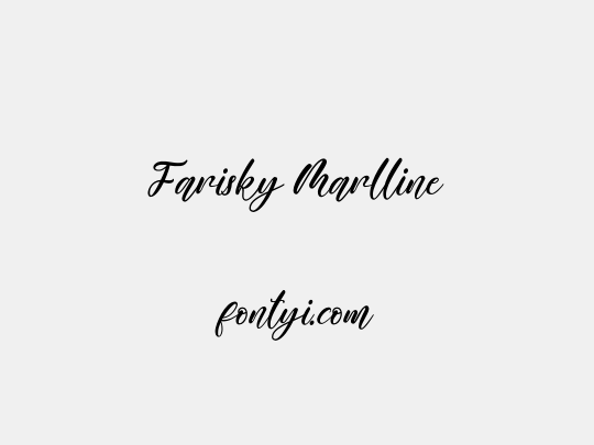 Farisky Marlline