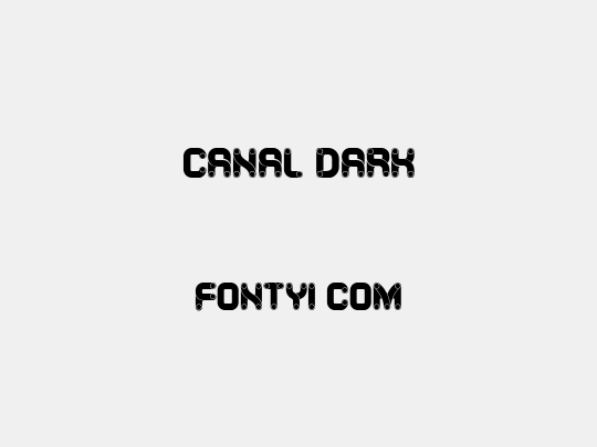 Canal Dark