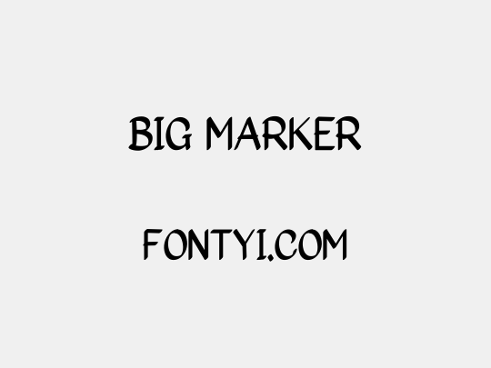 Big Marker