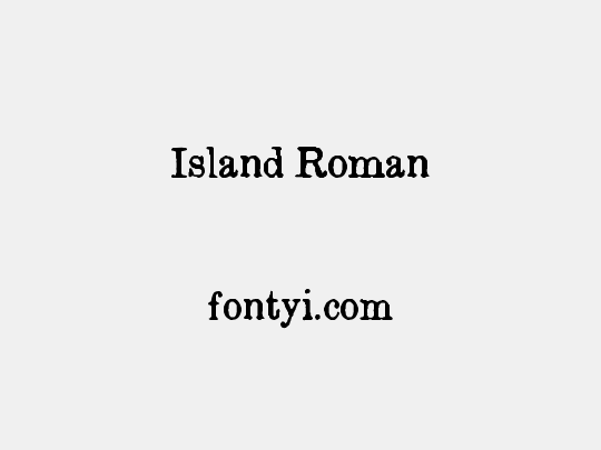 Island Roman
