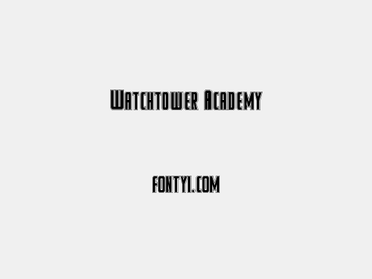 Watchtower Academy