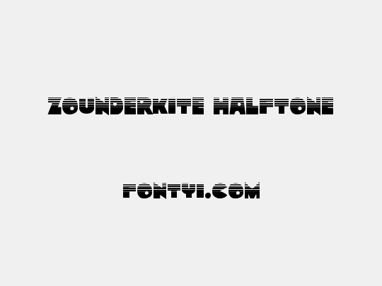 Zounderkite Halftone