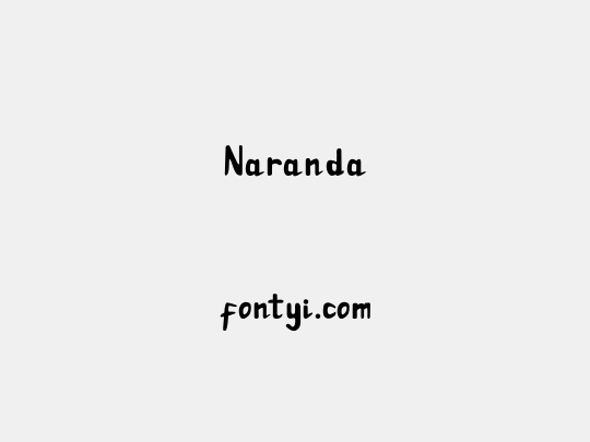 Naranda - 字易网