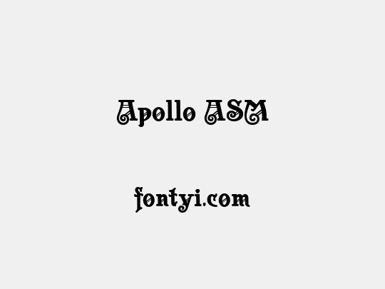 Apollo ASM