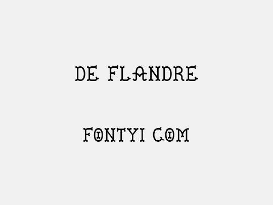 De Flandre